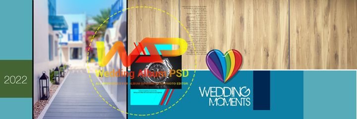 New Wedding Album PSD Template Free Download 12x36 2022