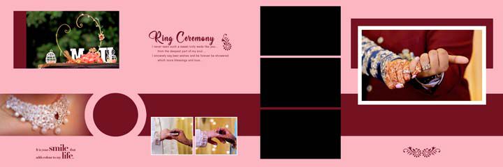 Mehandi Ceremony Wedding Album PSD