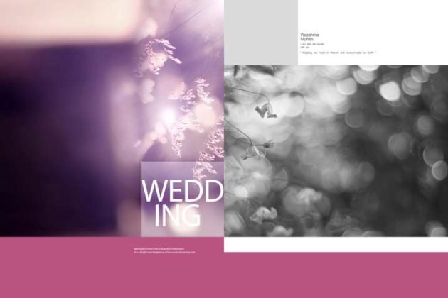 16x24 Album Design PSD Template Free Download - WeddingAlbumPsd