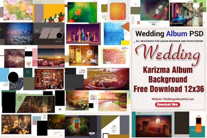 Karizma Album Background Free Download 12x36