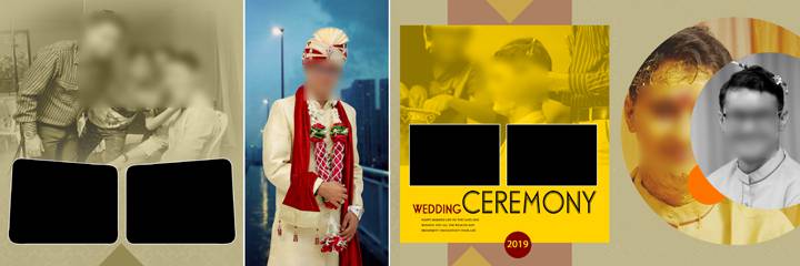 New Indian Wedding Album Design Templates 12x36 Vol 19