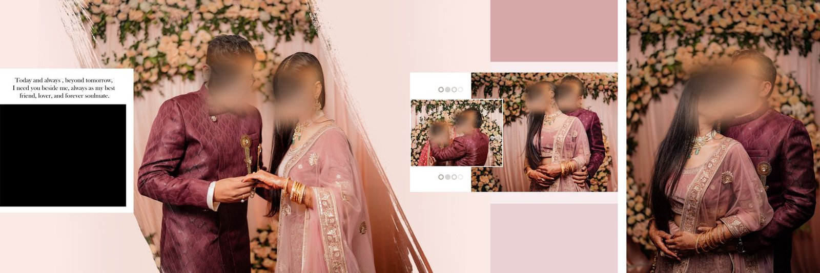 wedding photo album layout